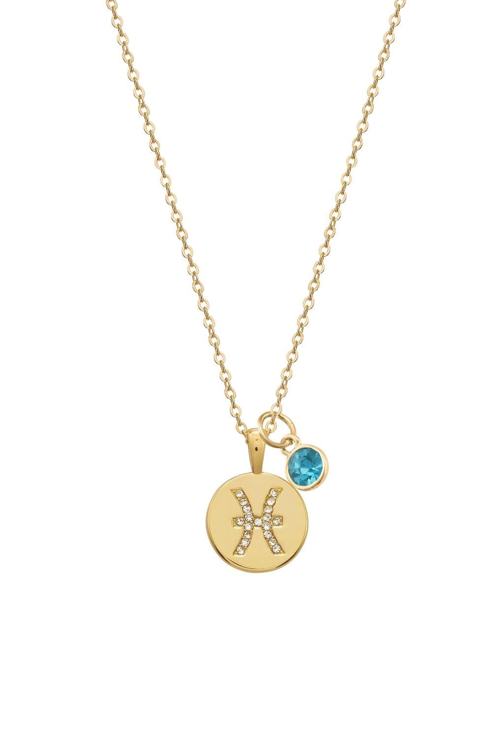 Kit Relógio Dourado Signo Peixes Dourado 5