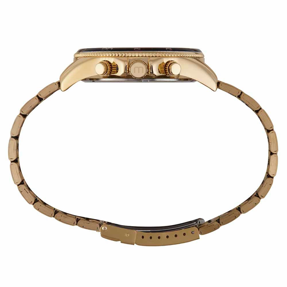 Relógio Masculino Cronógrafo Casual Dourado Dourado 2