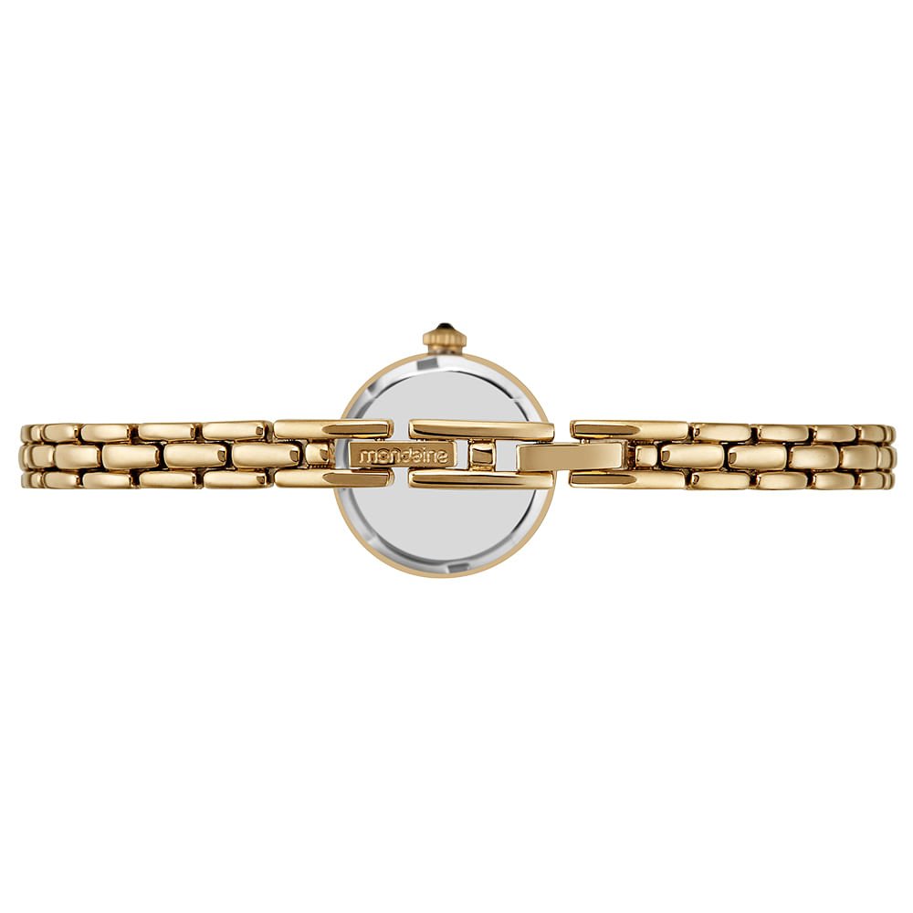 Relógio Feminino Clássico Dourado Dourado 2