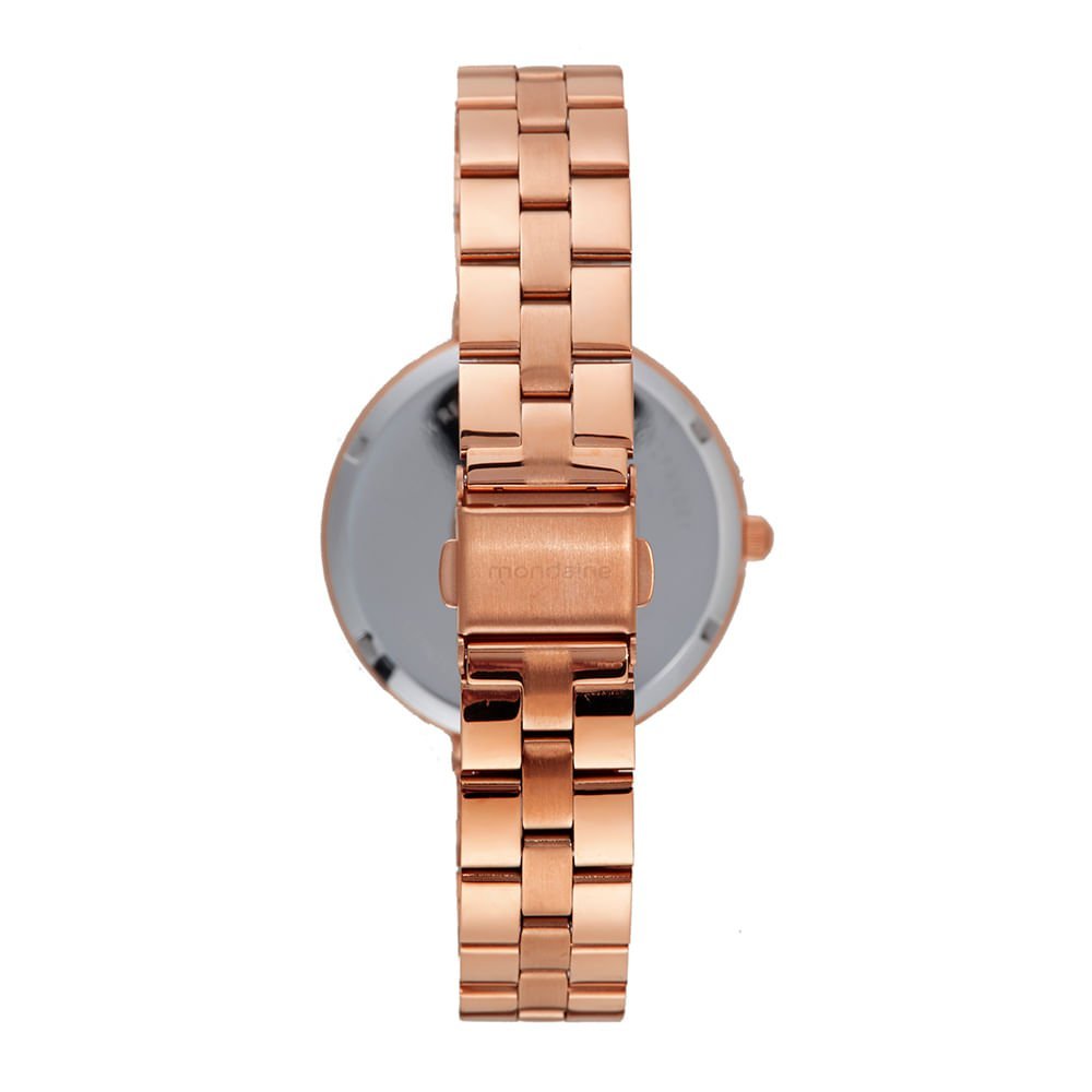Relógio Feminino Rosé Com Detalhes no Mostrador Rosa 4