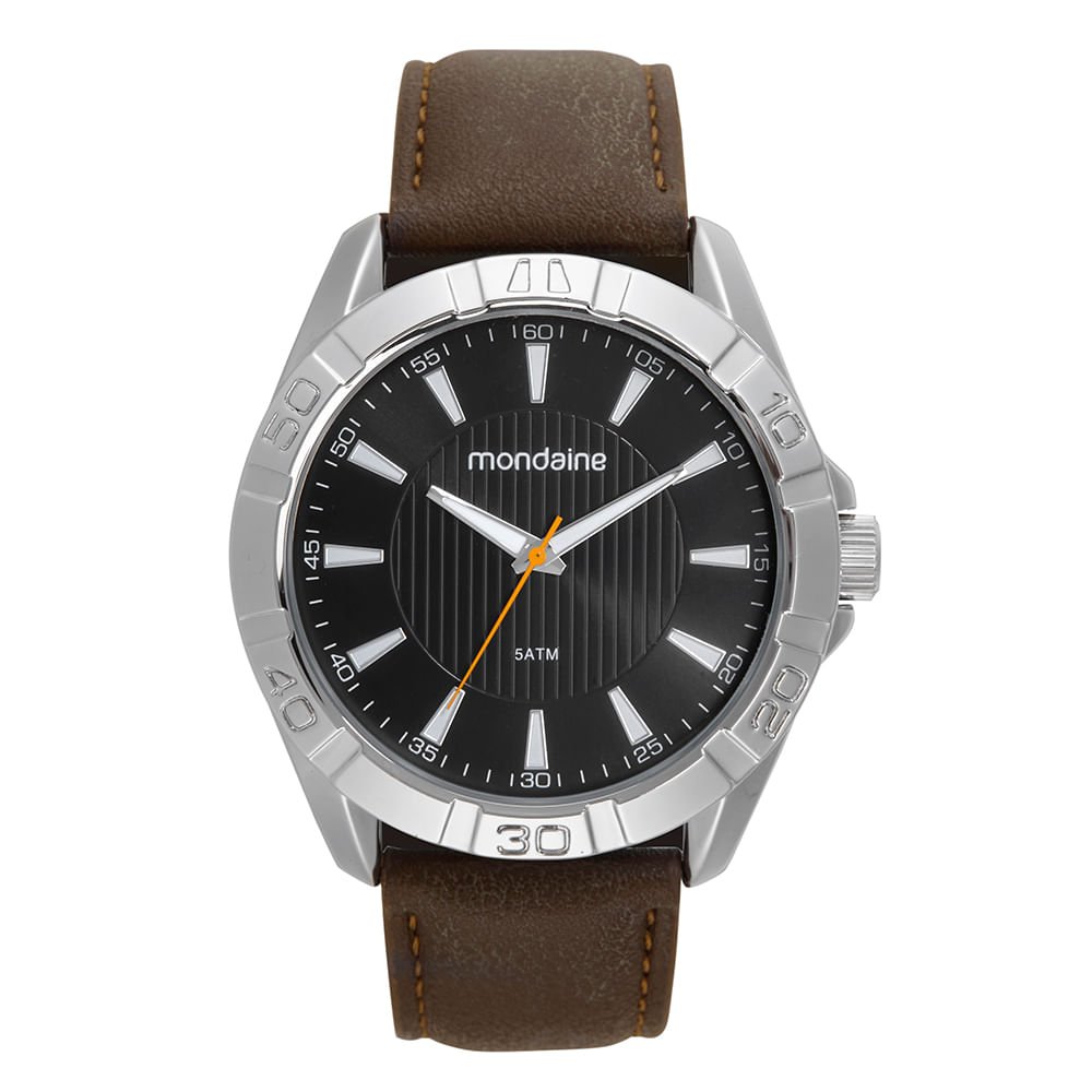 Relógio Masculino Clássico Prata