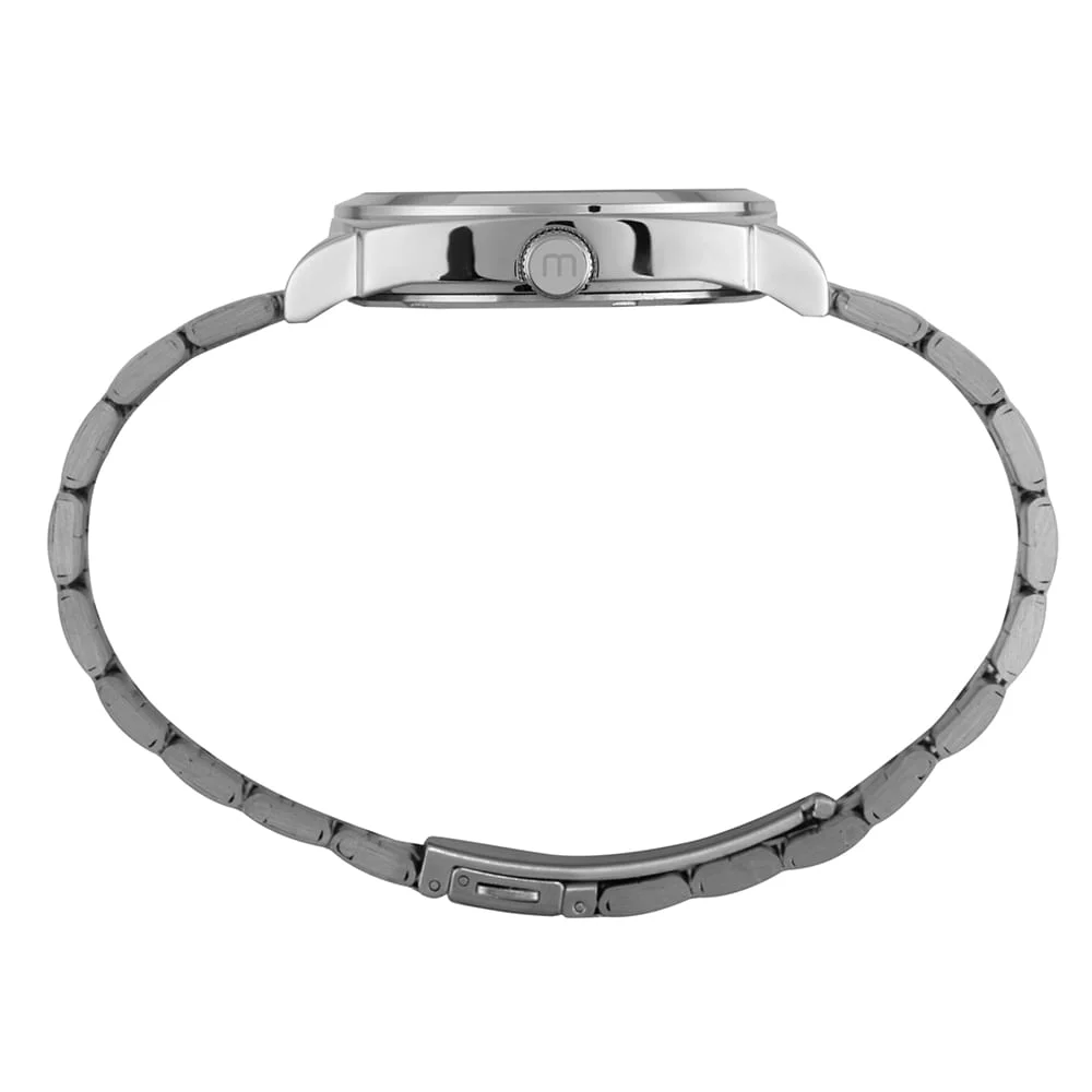 Relógio Masculino Social Prata Prata 3