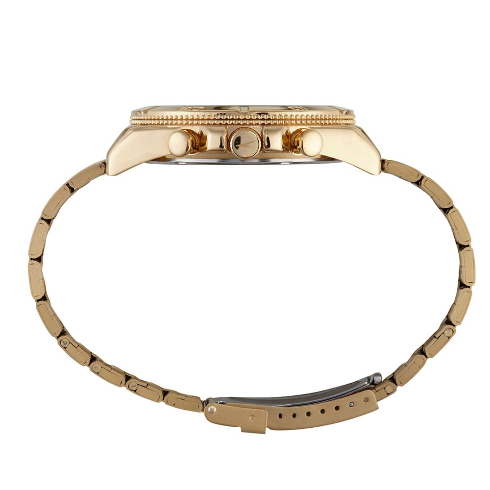 Relógio Masculino Speedo Cronógrafo Dourado Dourado 2