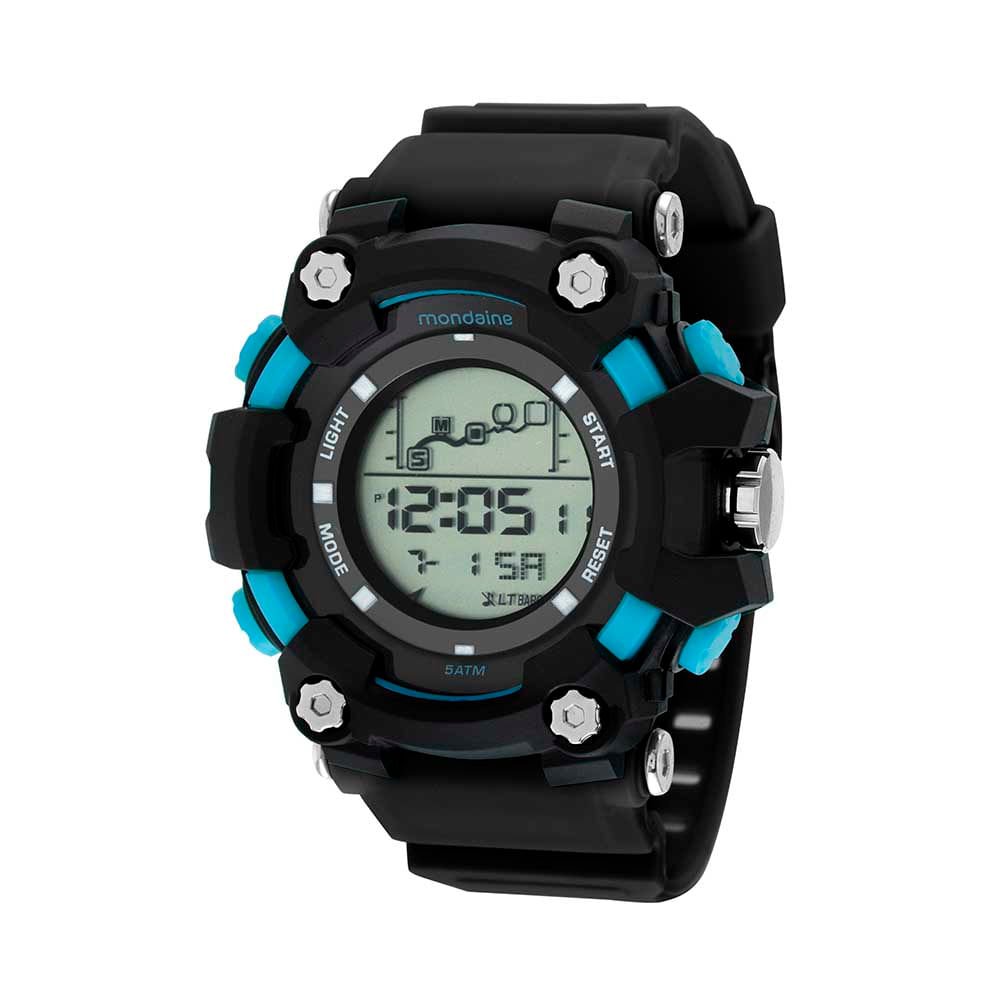 Relógio Masculino Digital Esportivo Preto