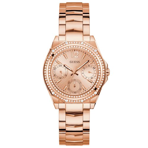 Relógio Feminino Guess Multifunção Rosé