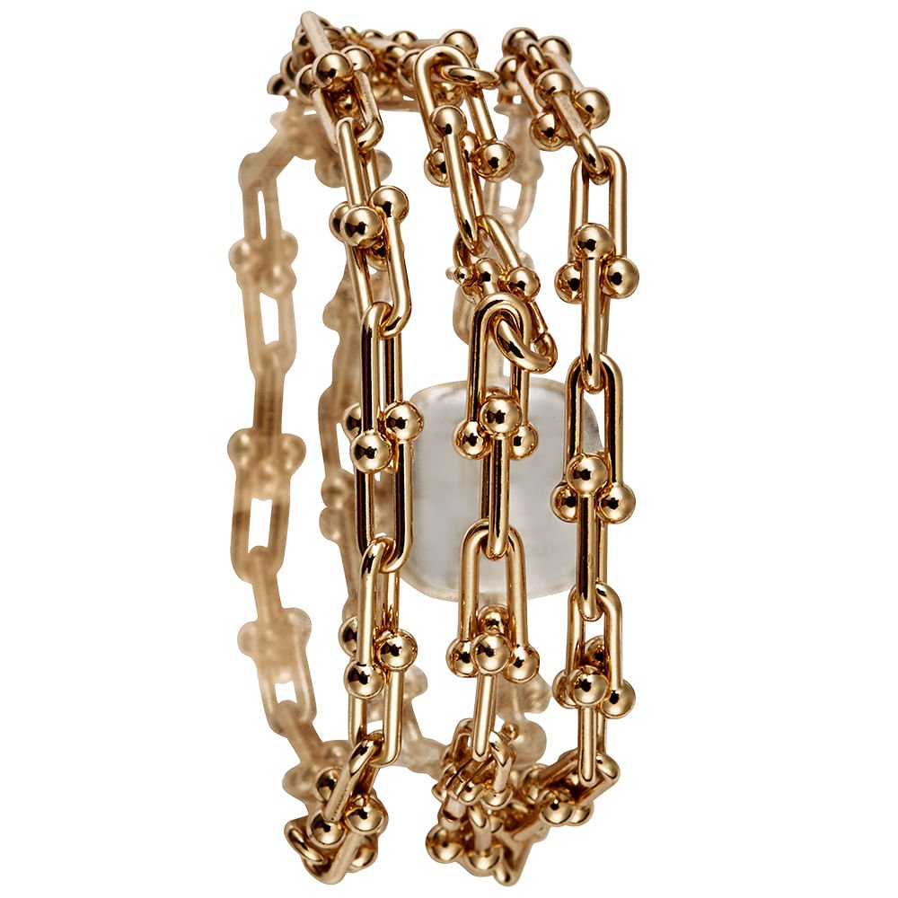 Relógio Feminino Quadrado Corrente Versátil Dourado Dourado 6