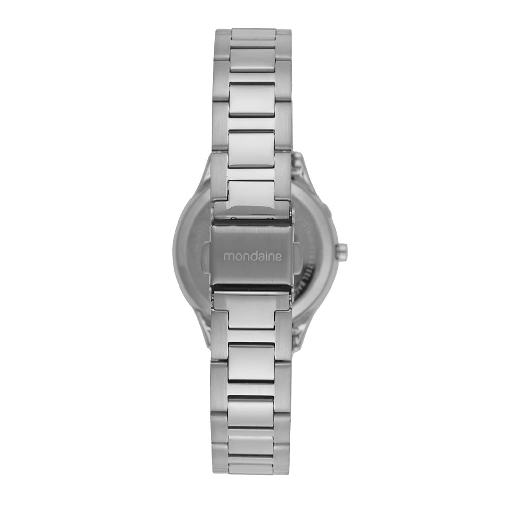 Relógio Masculino Digital Led Espelhado Prata Prata 5