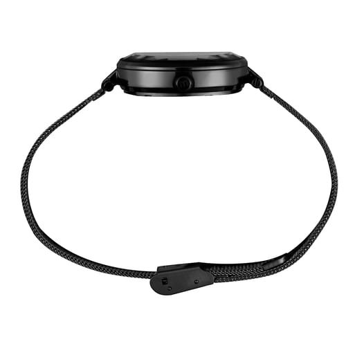 Relógio Feminino Malha de Aço Preto Preto 4