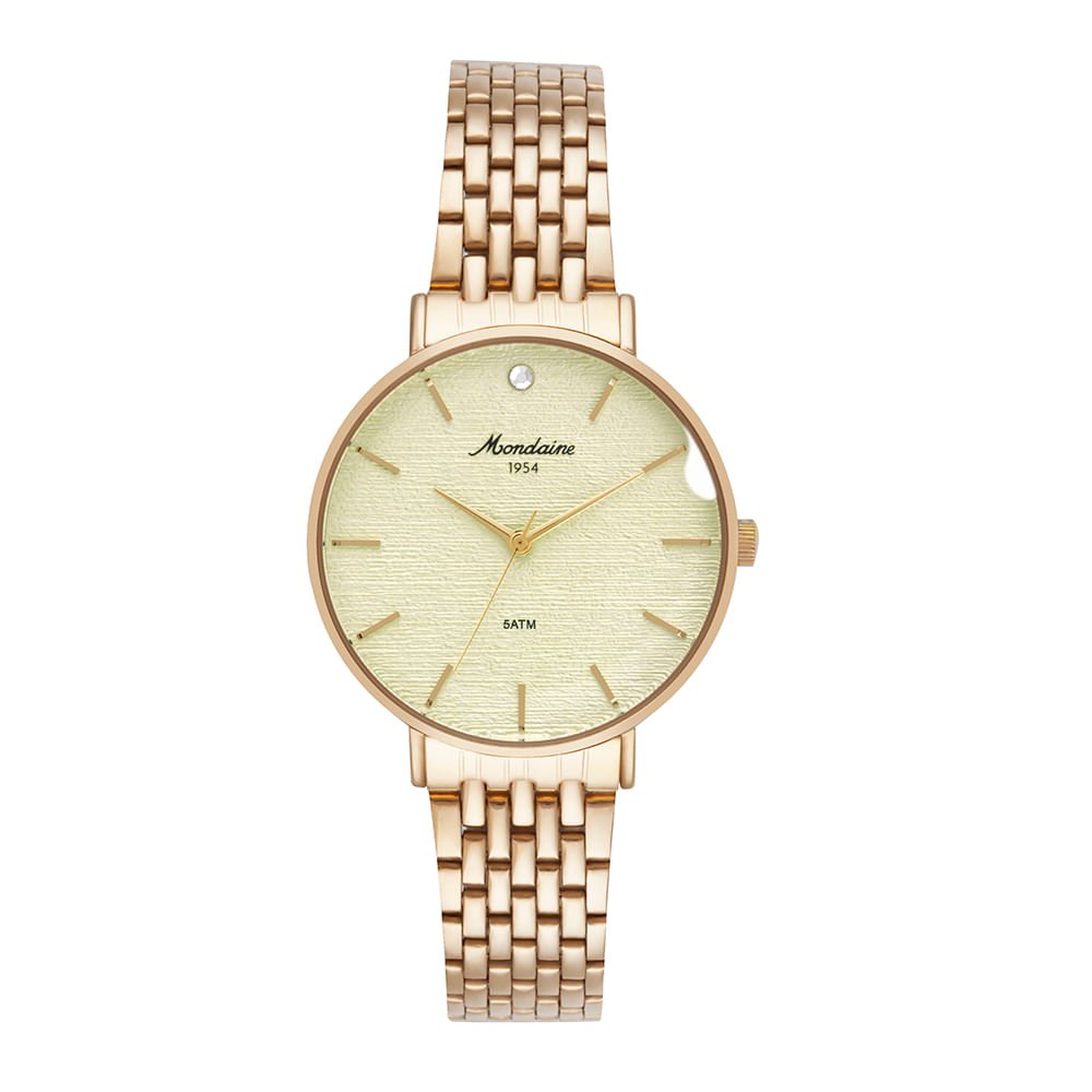 Relógio Feminino Vintage Dourado