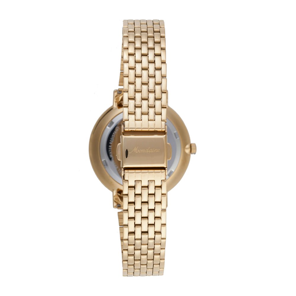 Relógio Feminino Vintage Dourado Dourado 5
