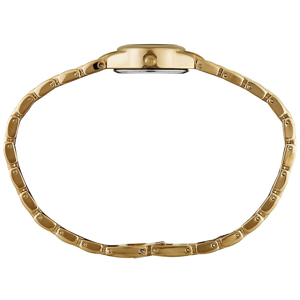 Relógio Feminino Minimalista Dourado Dourado 4