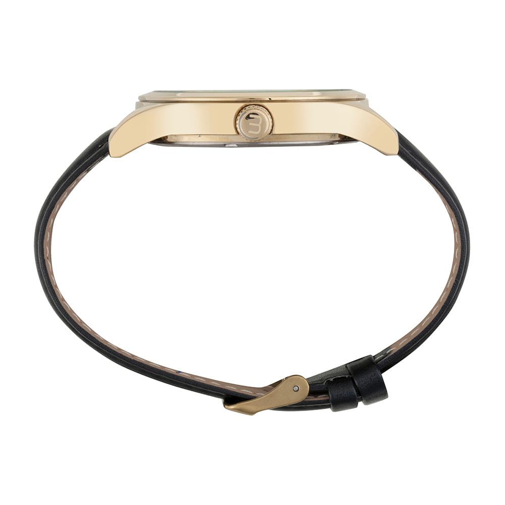 Relógio Masculino Casual Dourado Dourado 3