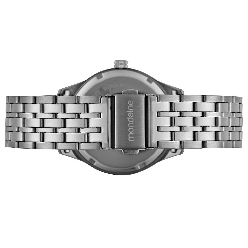 Kit Relógio Feminino Prata Com Brincos Cristais Coloridos Prata 6