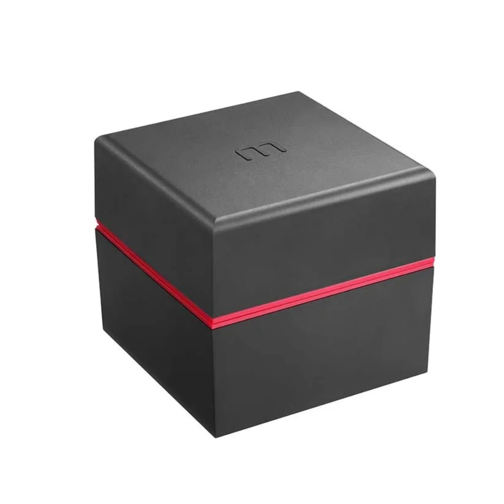 Relógio Masculino Esportivo Cinza Pulseira Silicone Preto 5