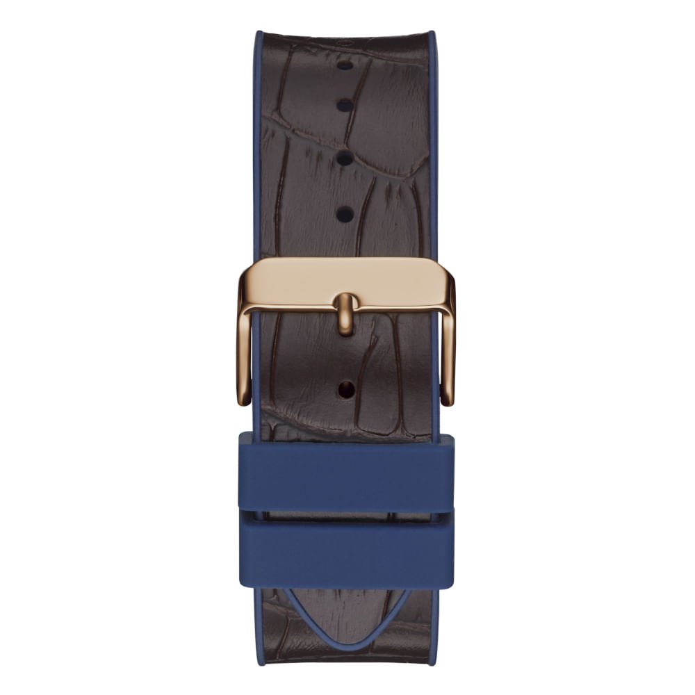 Relógio Guess Masculino Analógico Rose Gold GW0386G2 Preto/Dourado 7