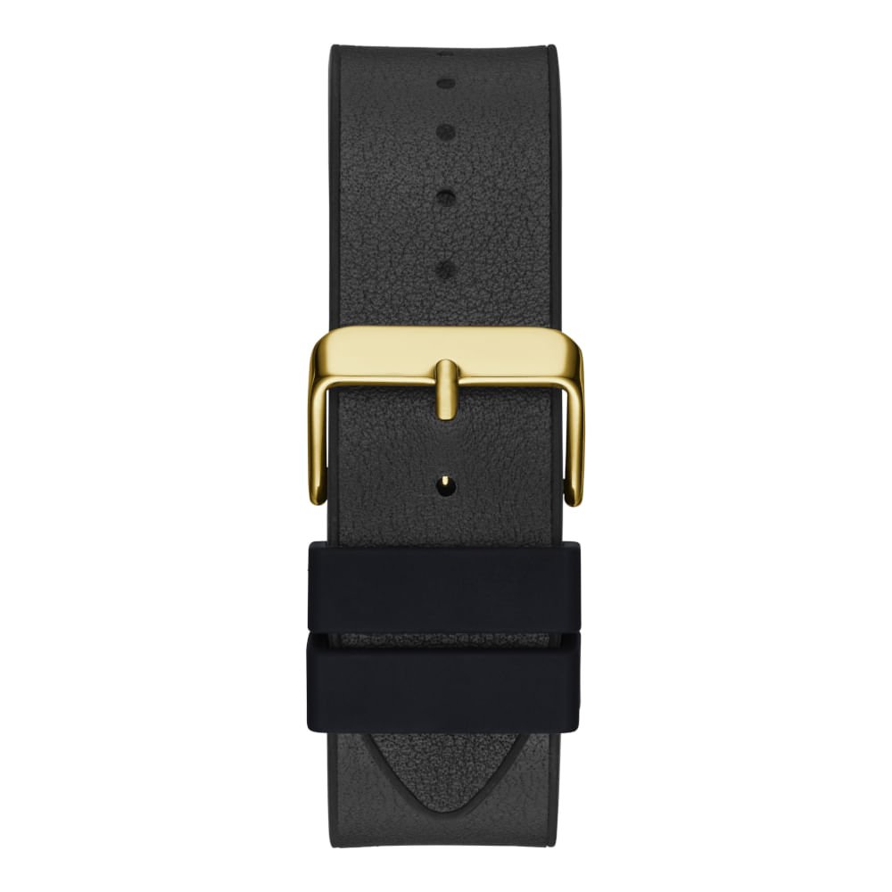 Relógio Guess Masculino Silicone GW0500G1 Preto/Dourado 7