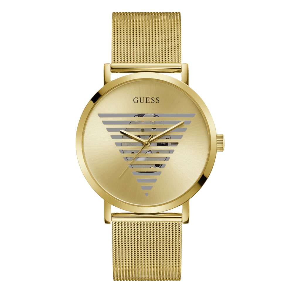 Relógio Guess Masculino Analógico Dourado GW0502G1
