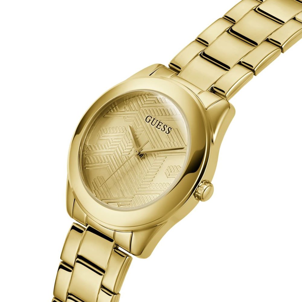 Relógio Guess Feminino Dourado Dourado 4