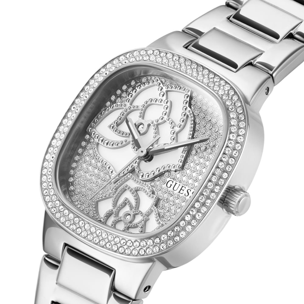Relógio Guess Feminino Analógico Prata GW0544L1 Prata 6