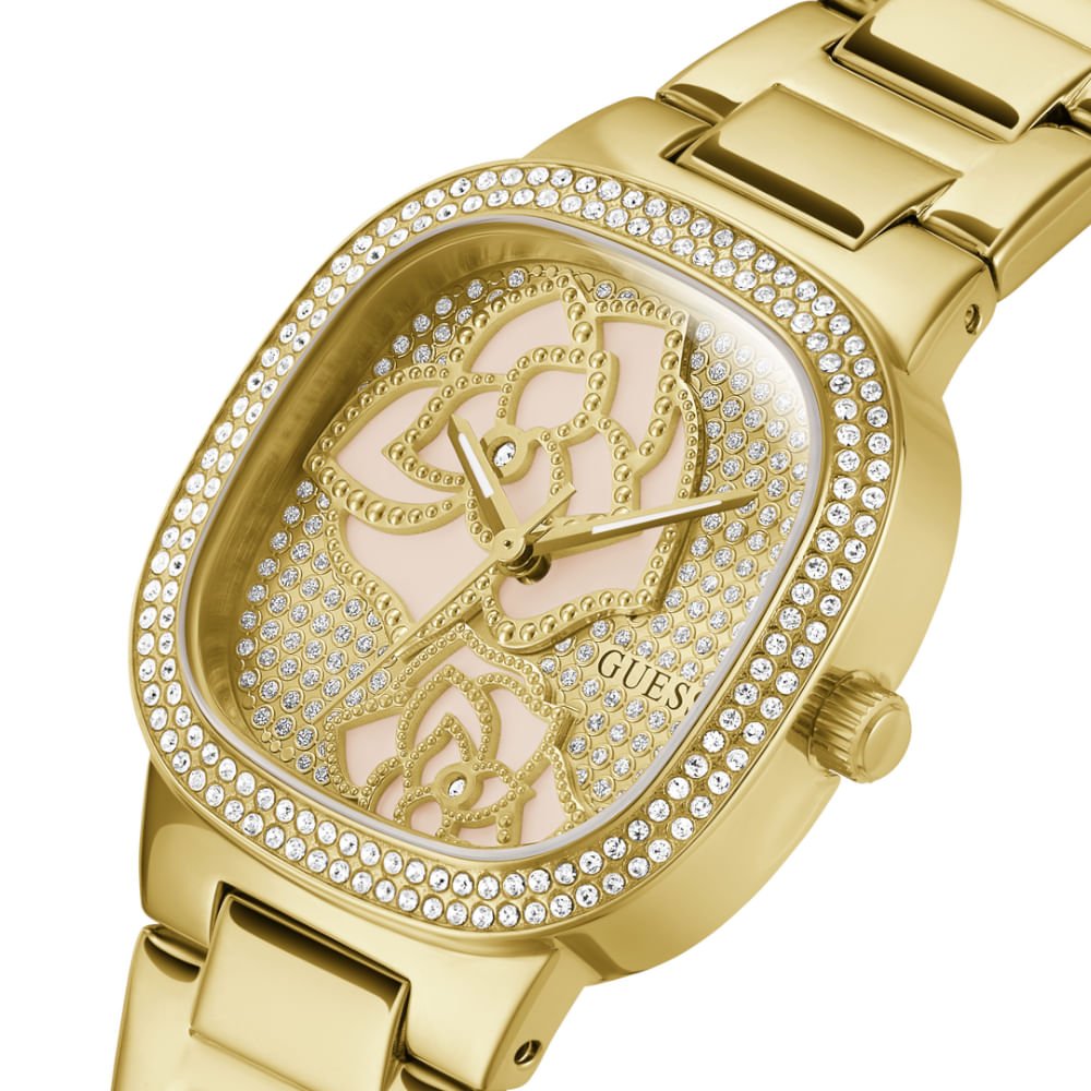 Relógio Guess Feminino Analógico Dourado GW0544L2 Dourado 4
