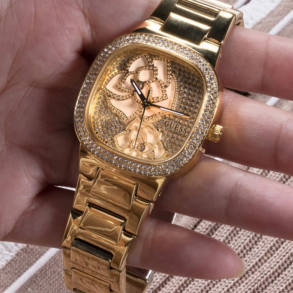 Relógio Guess Feminino Analógico Dourado GW0544L2 Dourado 5