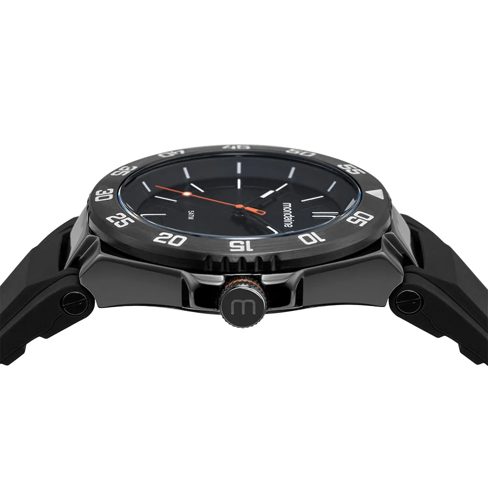 Relógio Masculino Preto Calendário Pulseira Esportiva Preto 2