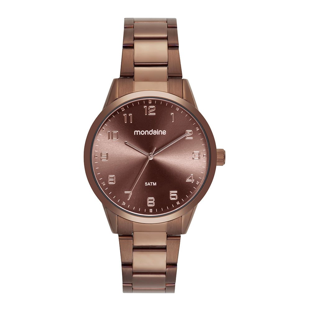 Relógio Feminino Marrom Clássico