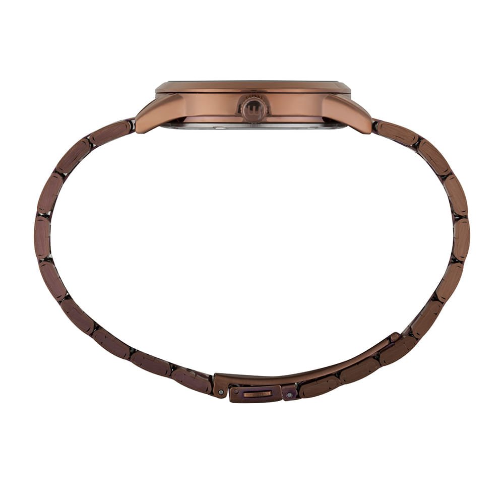 Relógio Feminino Marrom Clássico Marrom 2