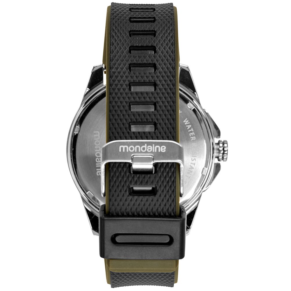 Relógio Masculino Calendário Prata 4