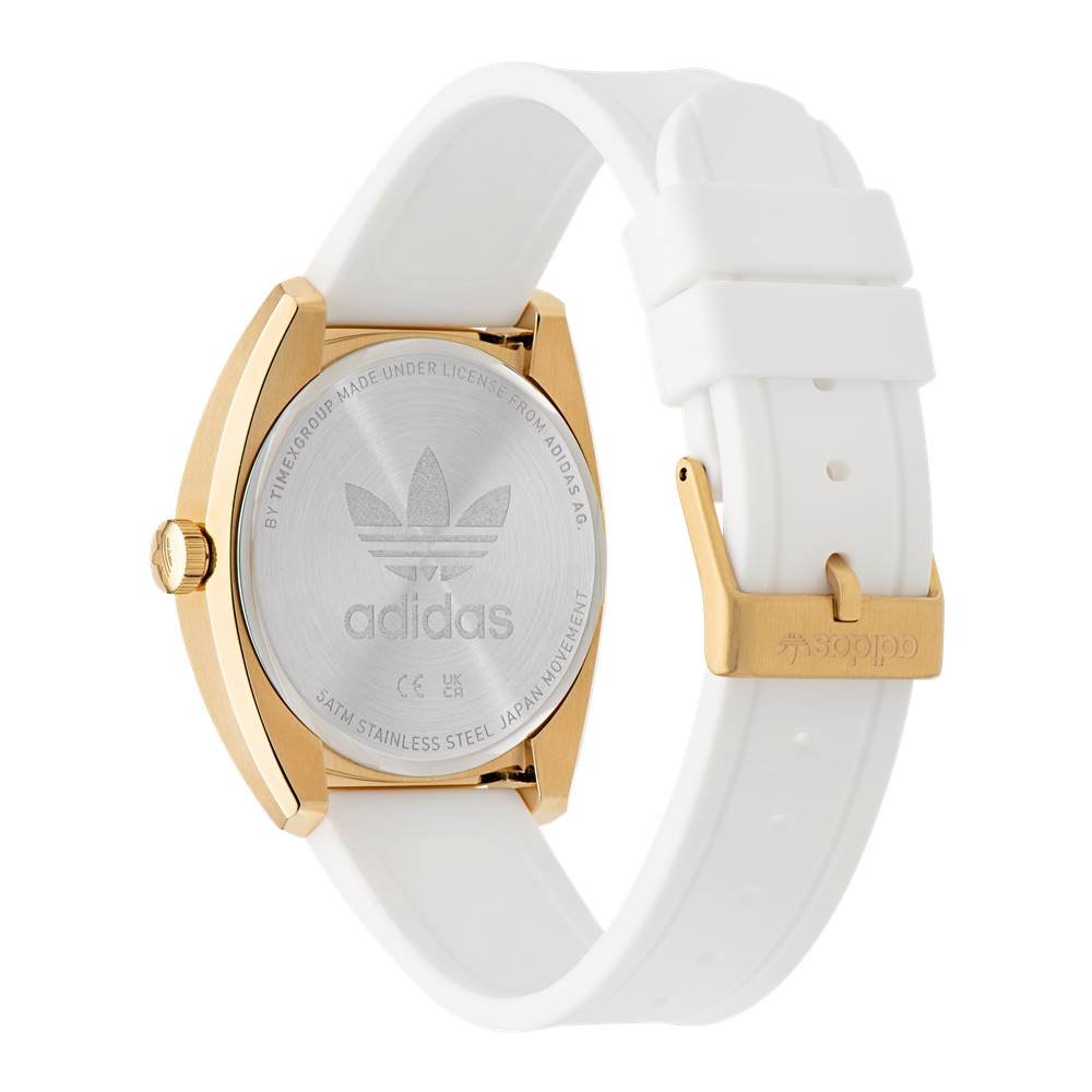 Relógio Adidas Unissex Analógico Dourado AOFH23012 Branco/Dourado 3