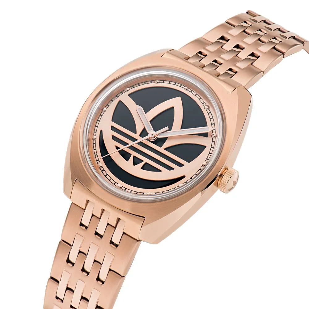 Relógio Adidas Unissex Analógico Rose Gold AOFH23009 Dourado 2