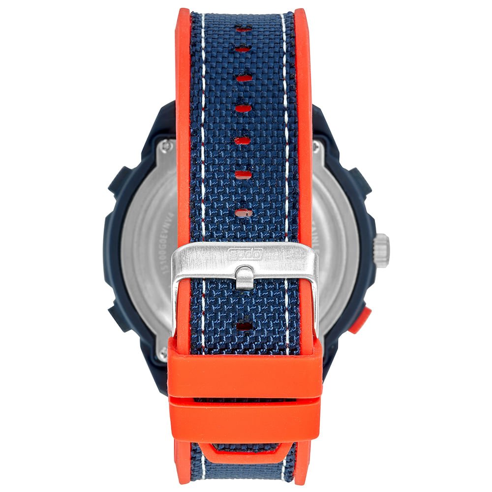 Relógio Masculino Speedo Anadigi Azul Azul 3