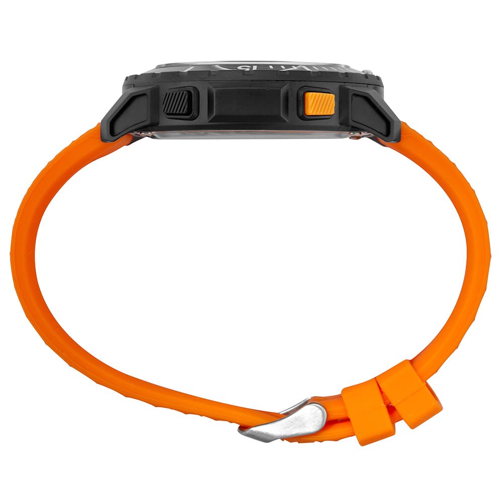 Relógio Masculino Speedo Anadigi Pulseira Silicone Preto 2