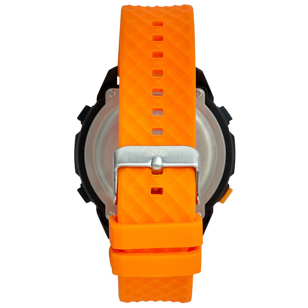 Relógio Masculino Speedo Anadigi Pulseira Silicone Preto 3