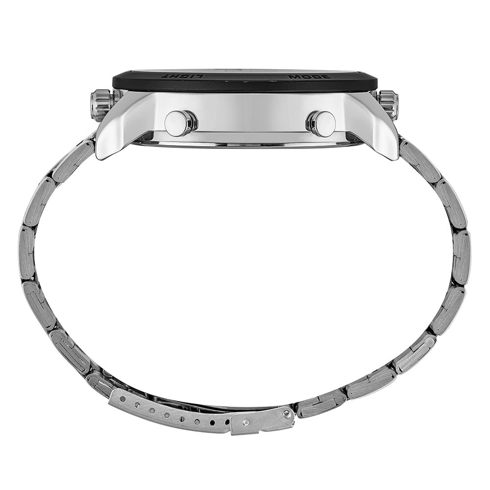 Relógio Masculino Speedo Anadigi Prata 2