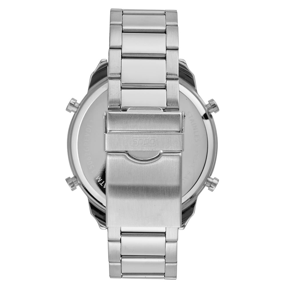 Relógio Masculino Speedo Anadigi Prata 3