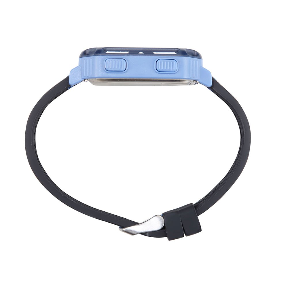 Relógio Masculino Speedo Anadigi Quadrado Azul Azul 3