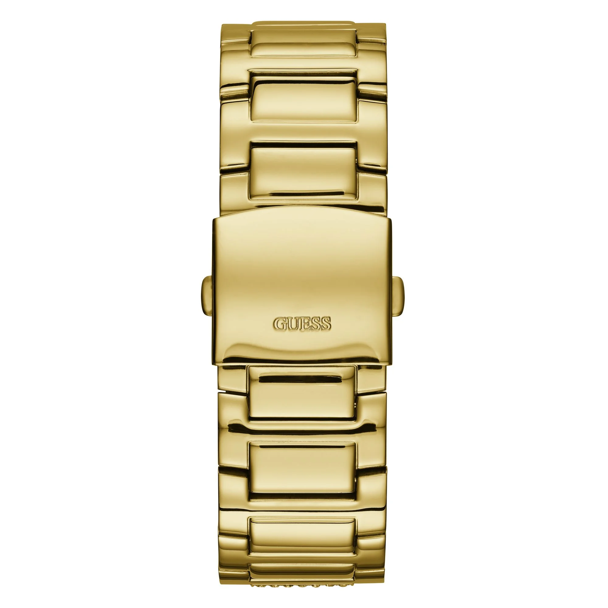 Relógio Guess Masculino Multifunção Cristais Dourado Dourado 5