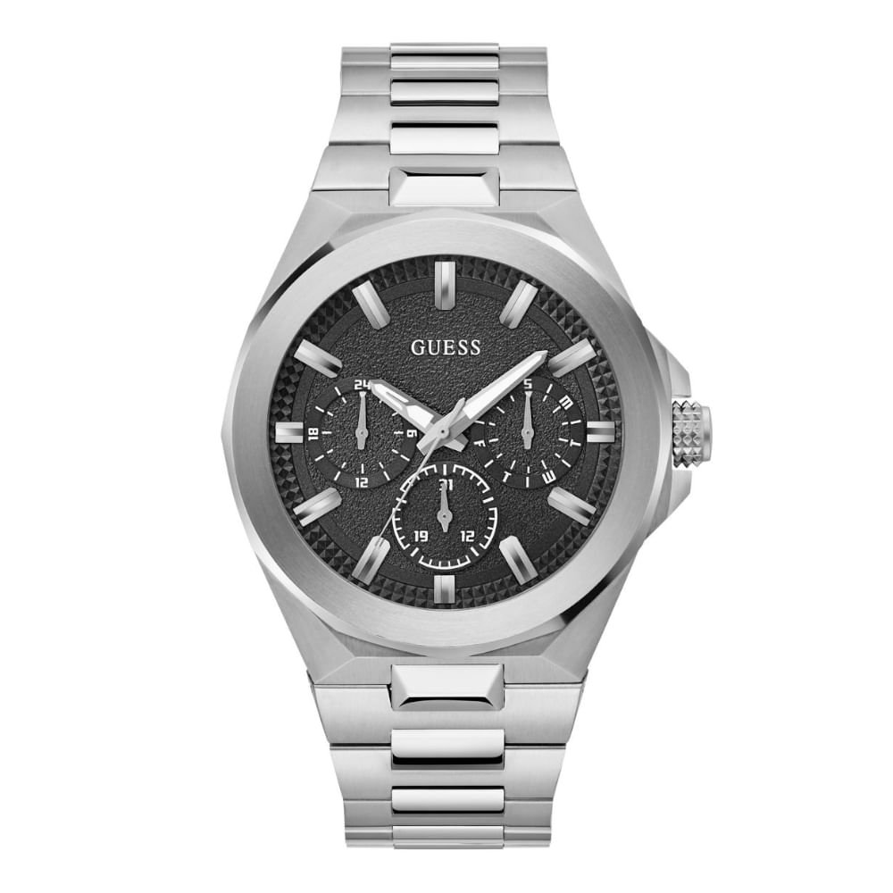 Relógio Guess Masculino Multifunção Esportivo Prata