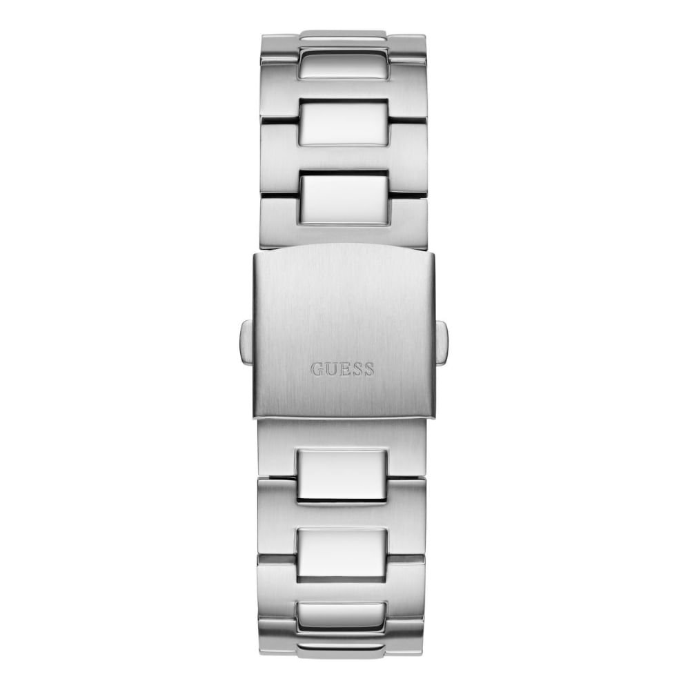 Relógio Guess Masculino Multifunção Esportivo Prata Prata 5