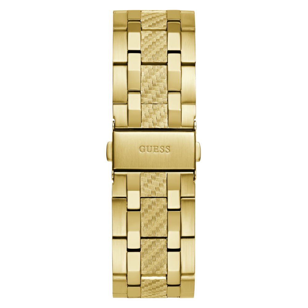 Relógio Guess Masculino Multifunção Esportivo Dourado Dourado 5
