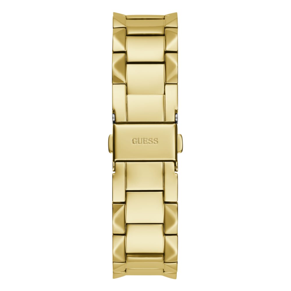 Relógio Guess Feminino Spikes Cristais Dourado Dourado 5