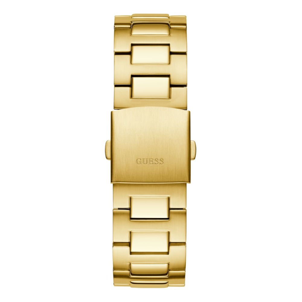 Relógio Guess Masculino Multifunção Esportivo Dourado Dourado 5