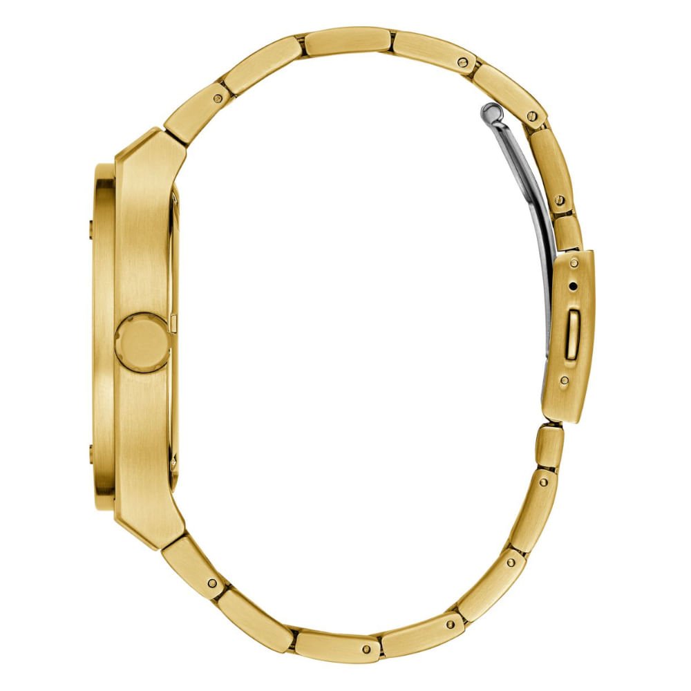 Relógio Guess Masculino Multifunção Dourado Dourado 4