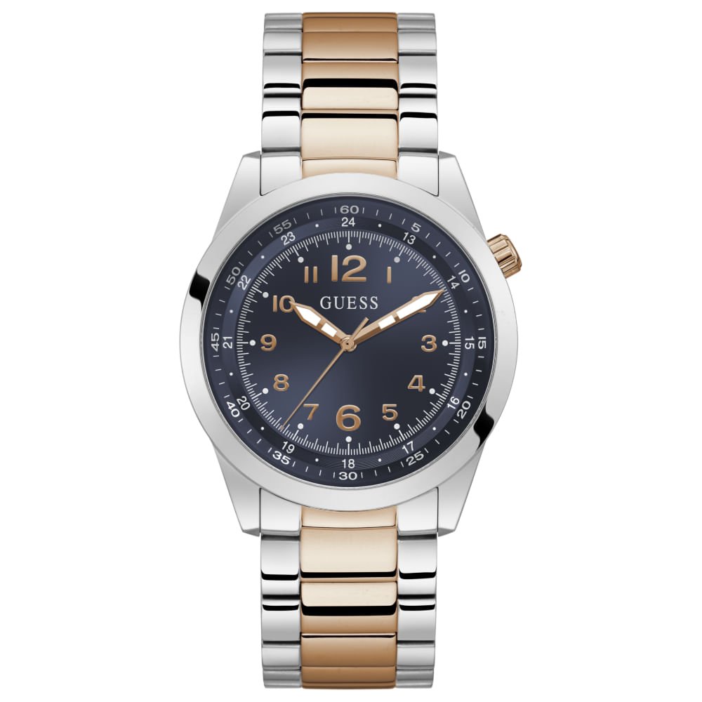 Relógio Guess Masculino Clássico Prata
