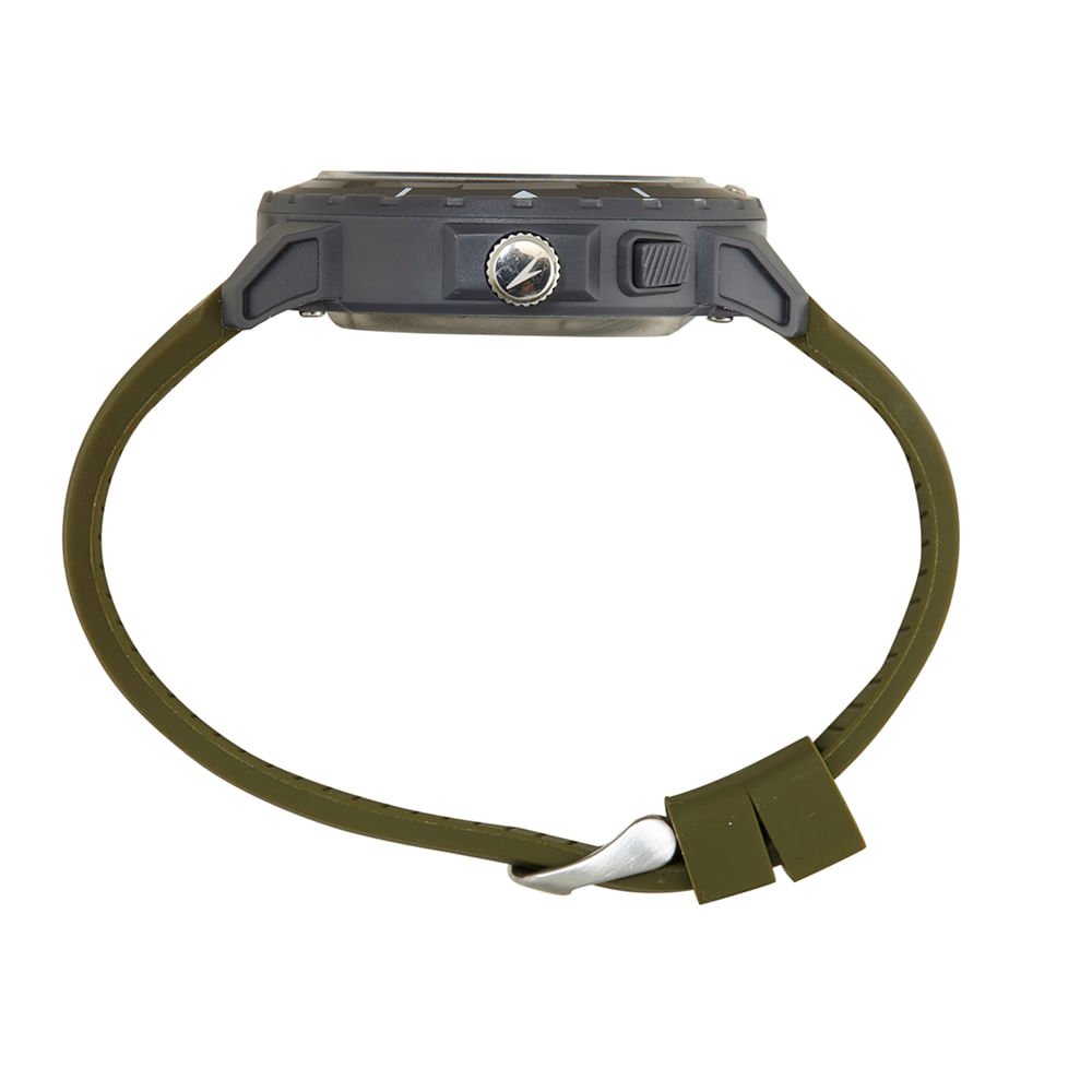 Relógio Masculino Speedo Pulseira Silicone Anadigi Verde Preto 8
