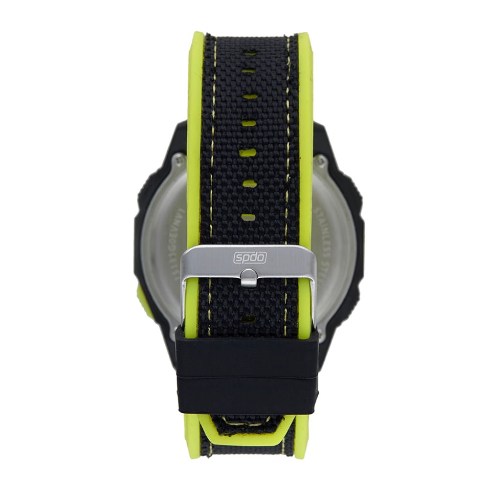 Relógio Masculino Speedo Preto Pedômetro Preto 4