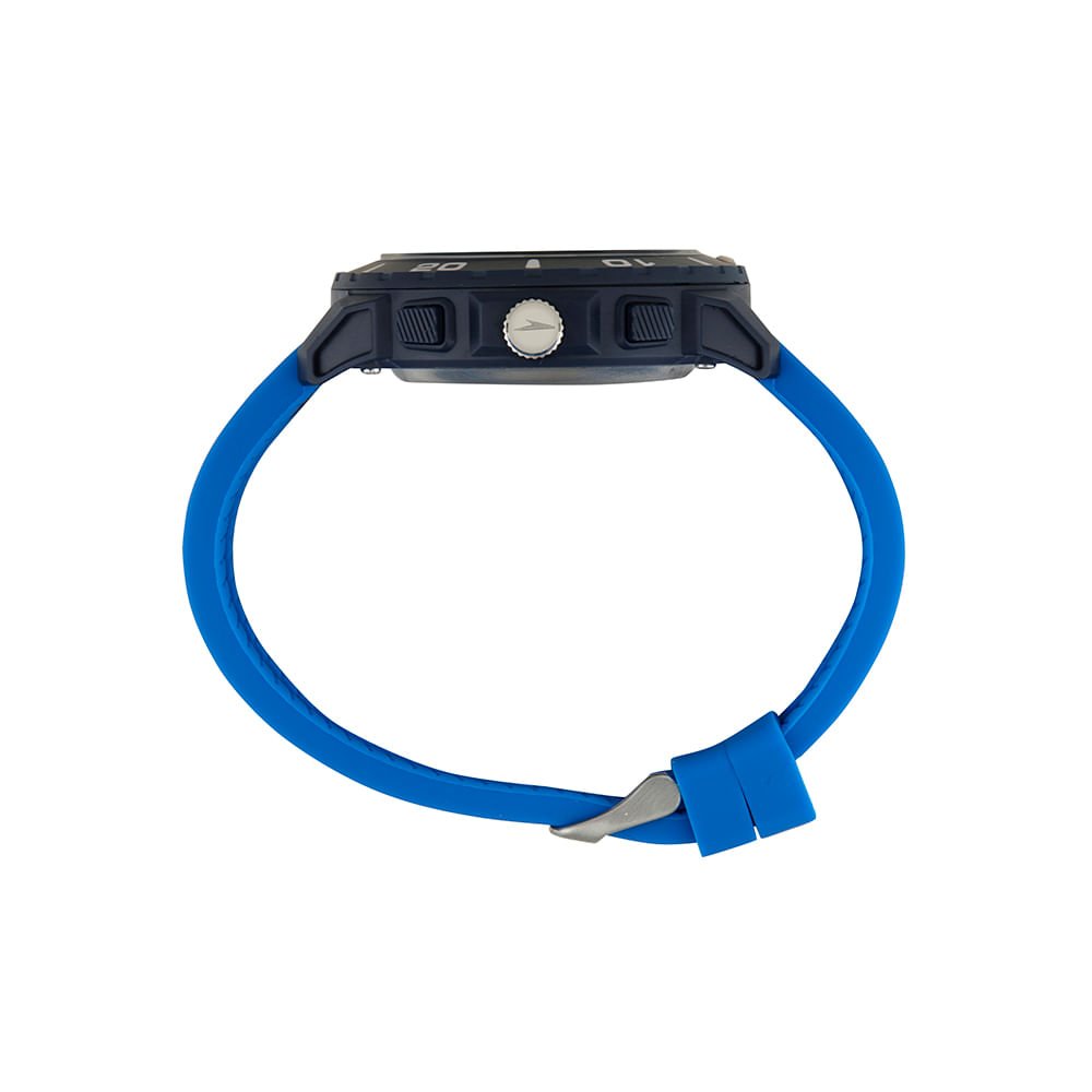 Relógio Masculino Speedo Anadigi Azul Completo Preto 3