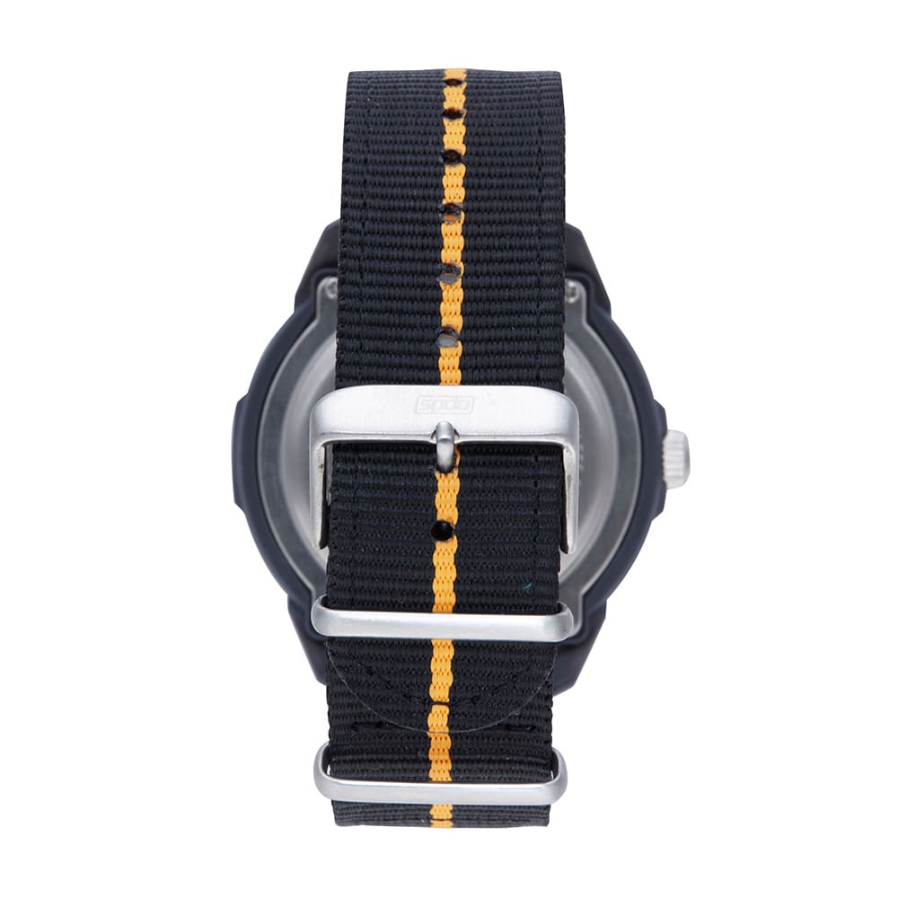 Relógio Masculino Speedo Preto e Dourado Clássico Preto 4