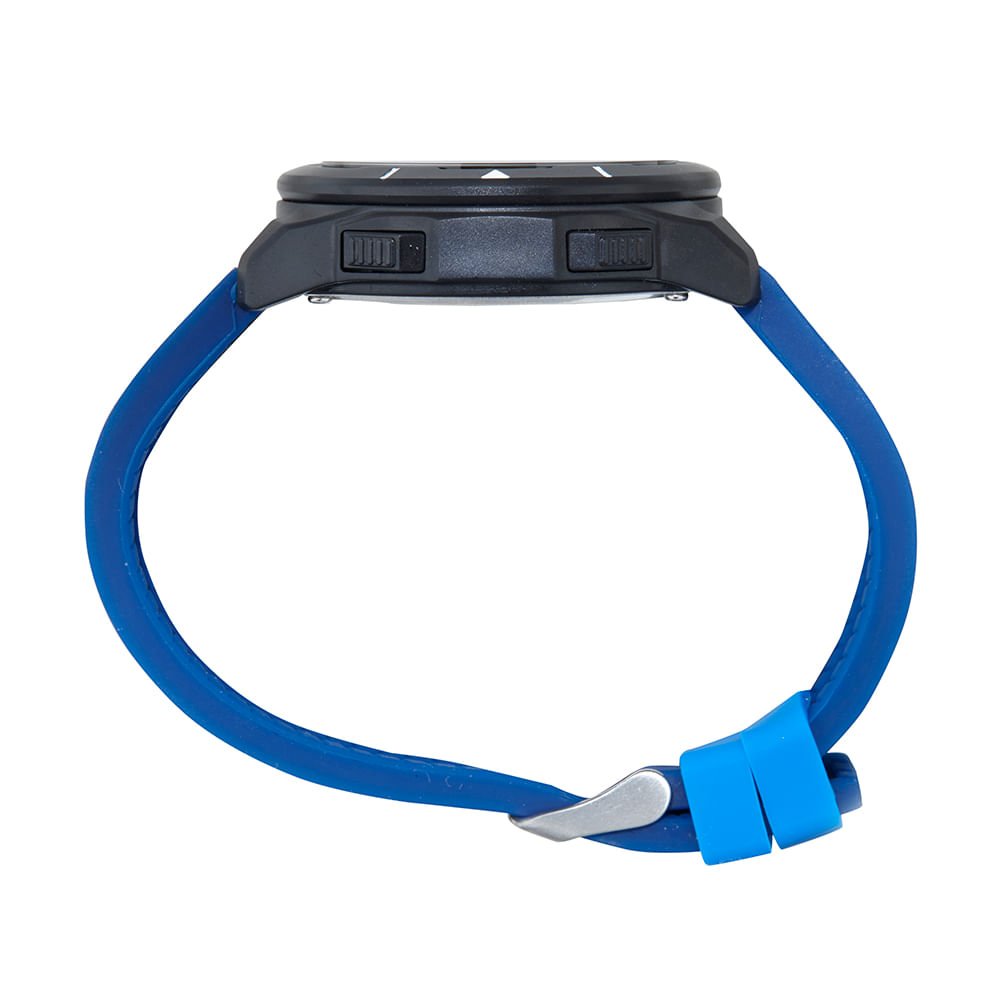 Relógio Masculino Speedo Anadigi Azul Minimalista Preto 3